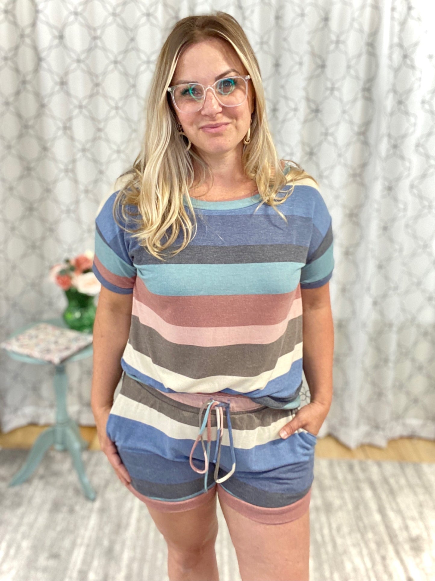 I Woke Up Like This Stripe Top