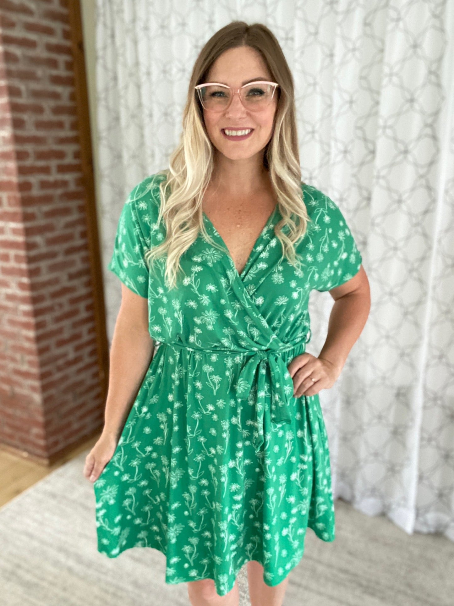 Fields of Green Dress