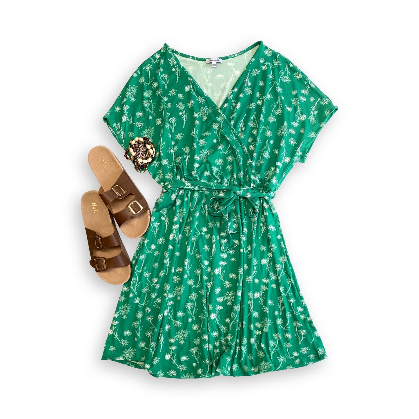 Fields of Green Dress