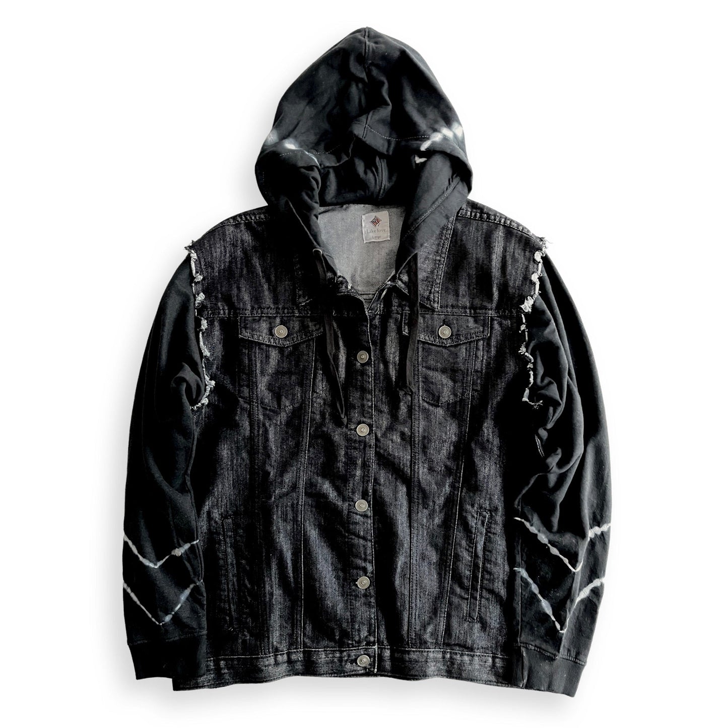 In the Zone Hooded Denim Jacket