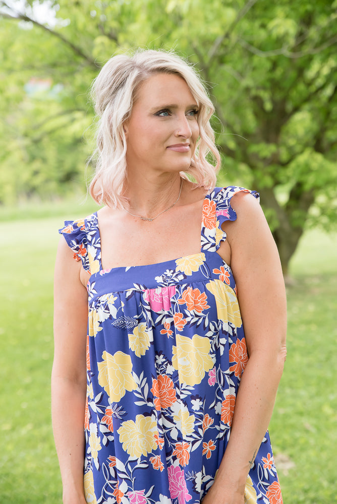 Radiant Blossoms Dress