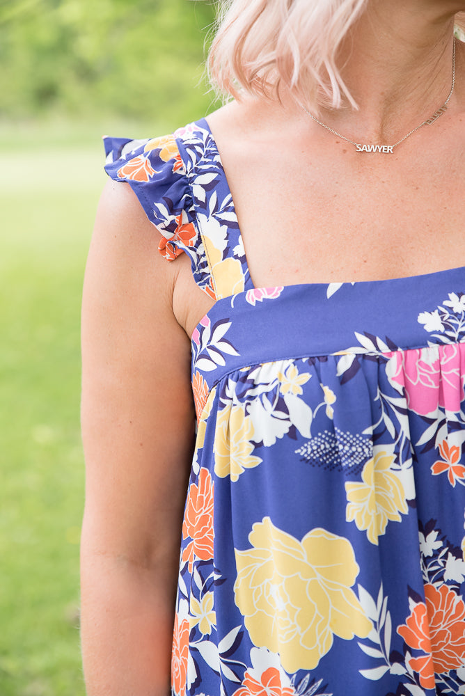 Radiant Blossoms Dress
