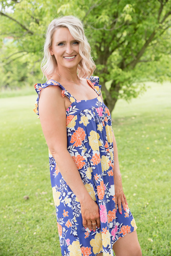 Radiant Blossoms Dress