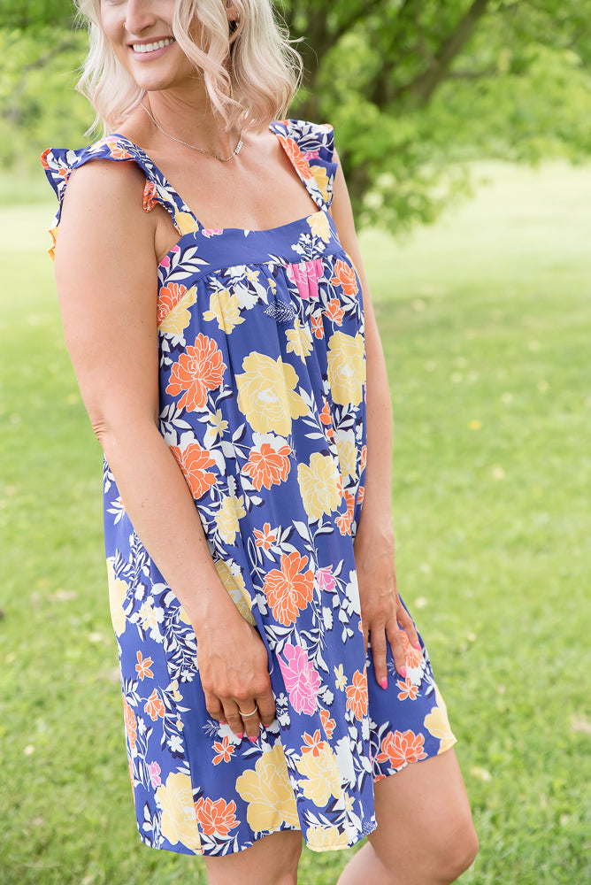 Radiant Blossoms Dress
