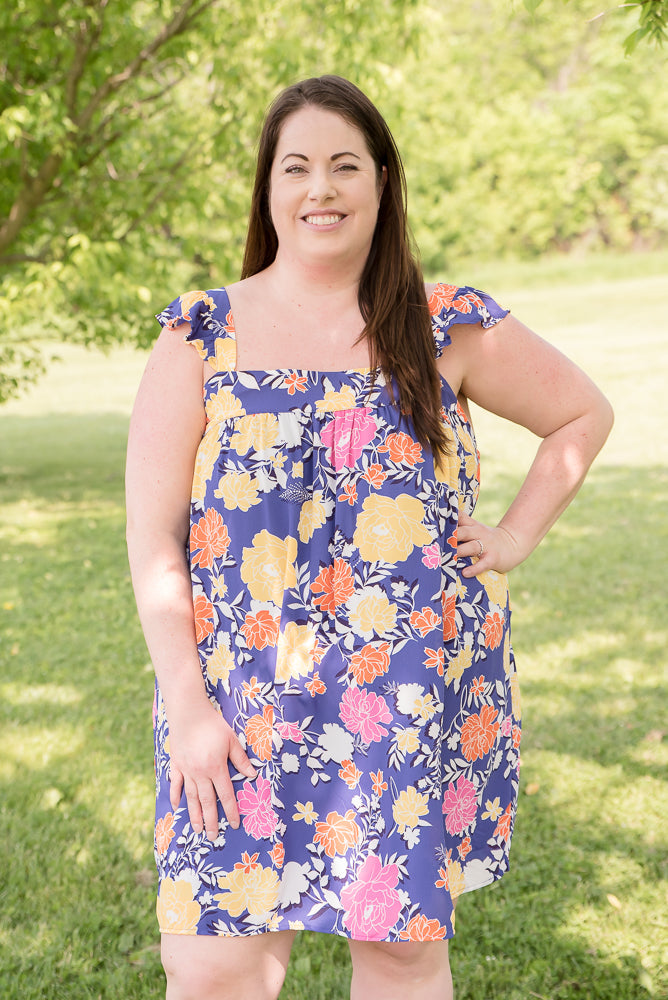 Radiant Blossoms Dress