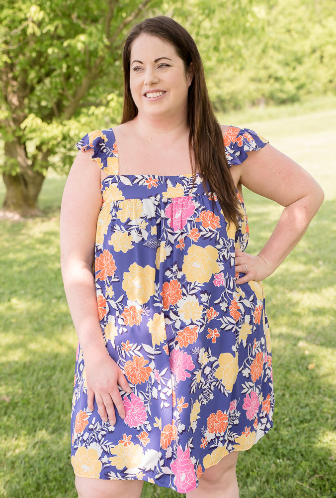 Radiant Blossoms Dress
