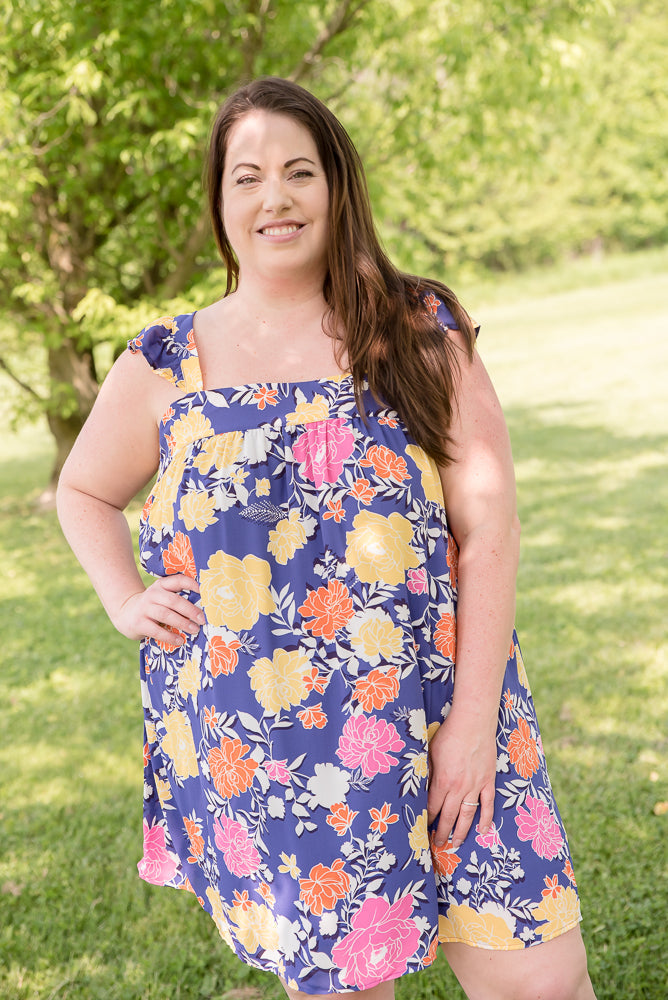 Radiant Blossoms Dress