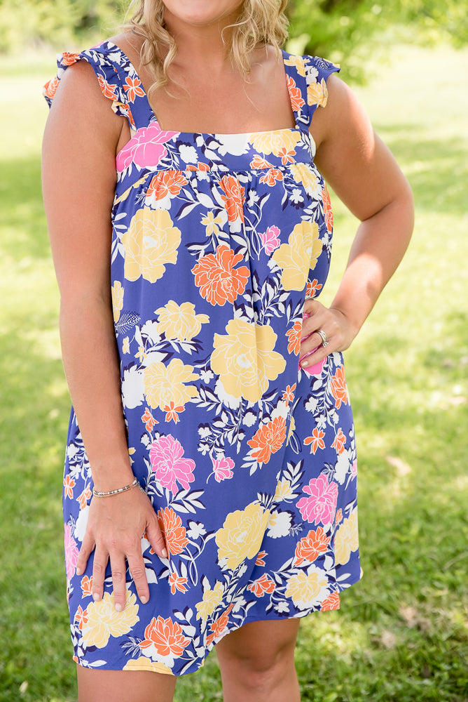 Radiant Blossoms Dress