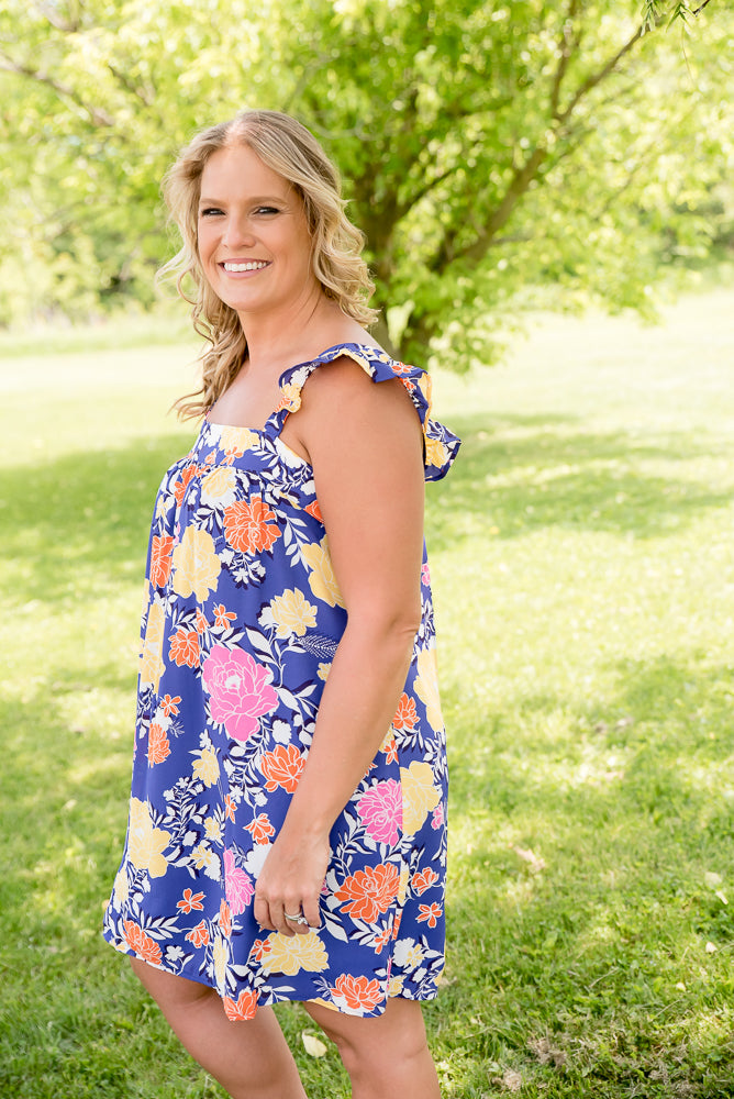Radiant Blossoms Dress