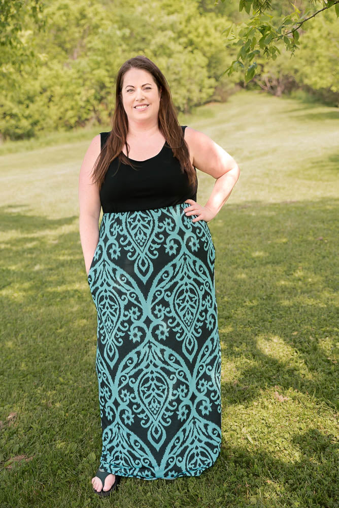 Aqua Beauty Dress
