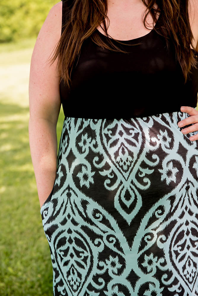 Aqua Beauty Dress