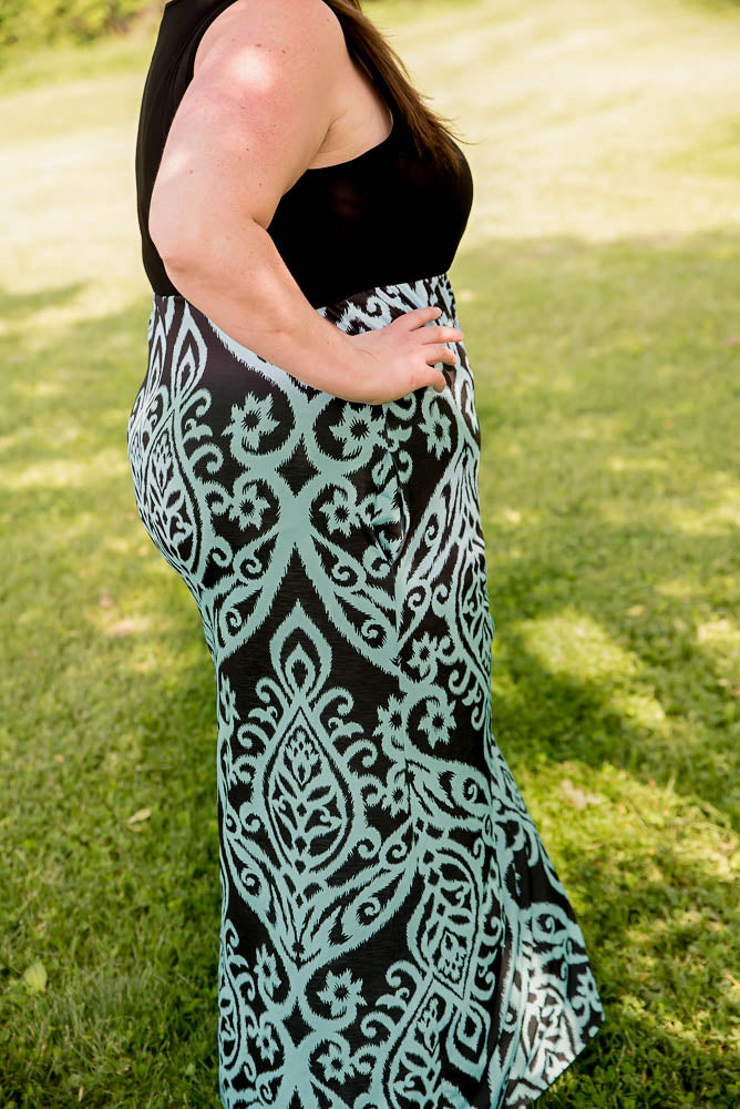 Aqua Beauty Dress