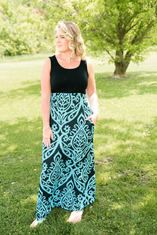 Aqua Beauty Dress