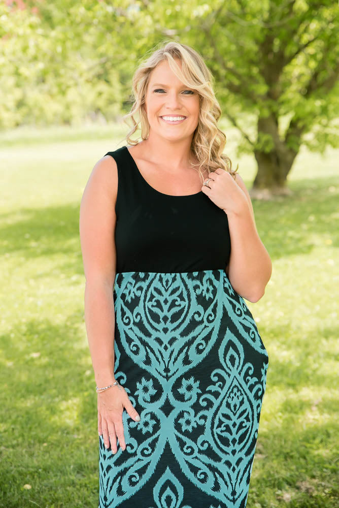 Aqua Beauty Dress