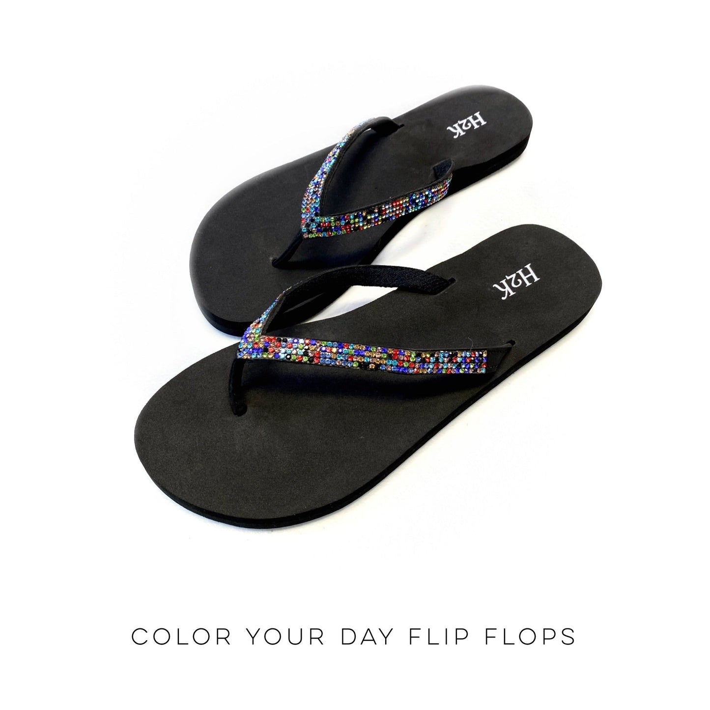 Color Your Day Flip Flops