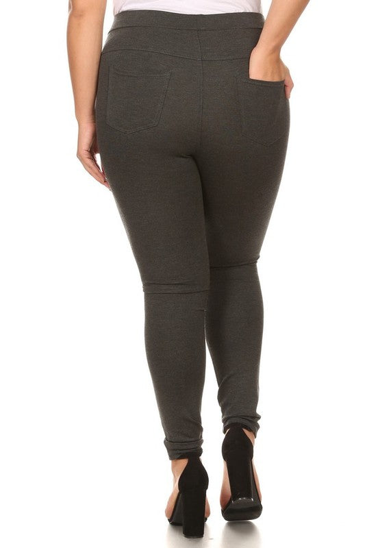 My Perfect Ponte Pants in Charcoal