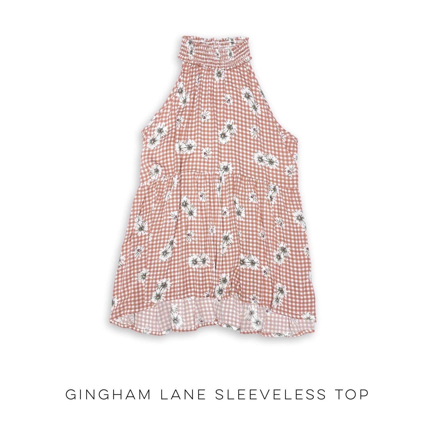Gingham Lane Sleeveless Top