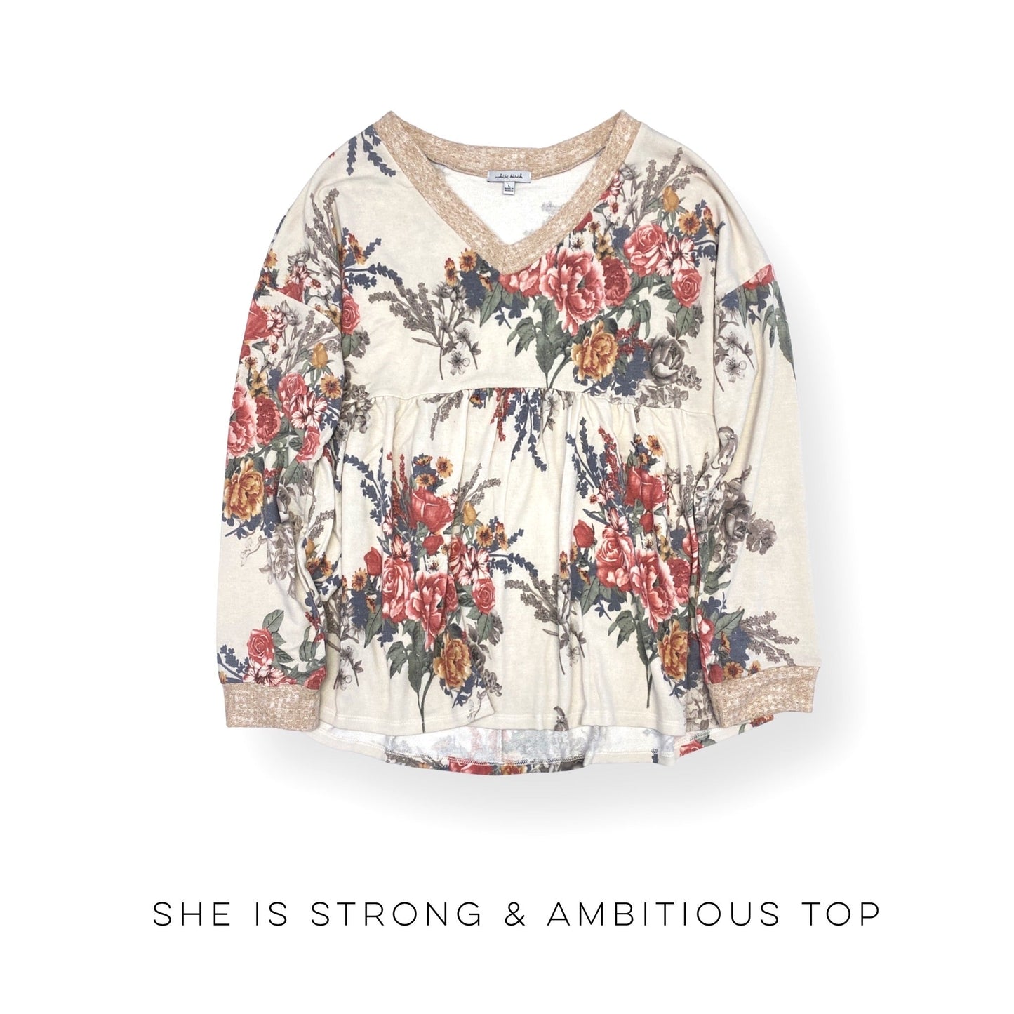 She is Strong & Ambitious Top