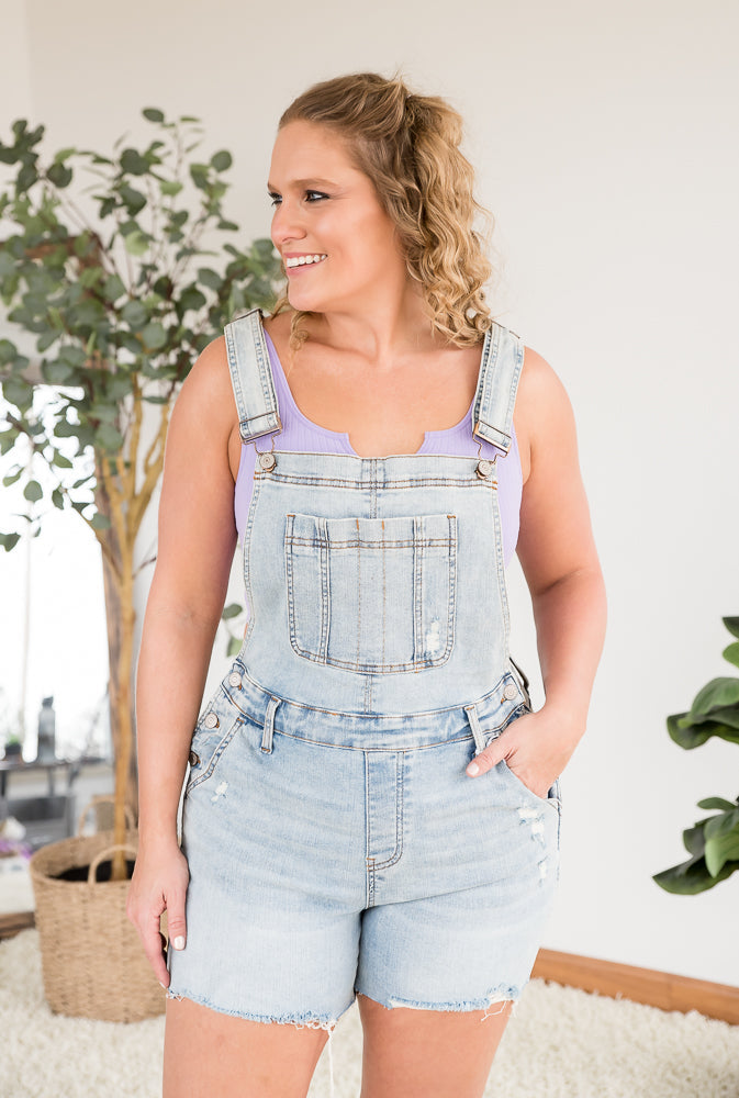 Happy Together Judy Blue Overalls