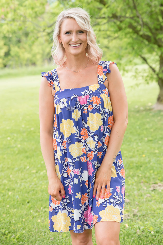 Radiant Blossoms Dress