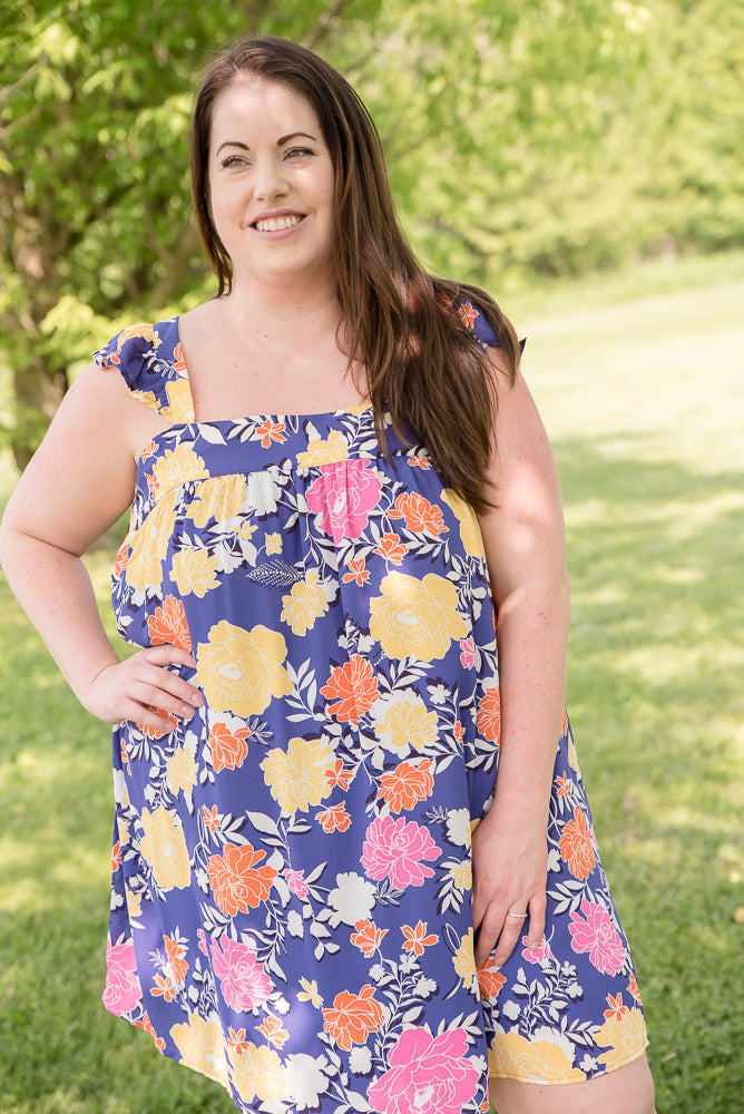 Radiant Blossoms Dress