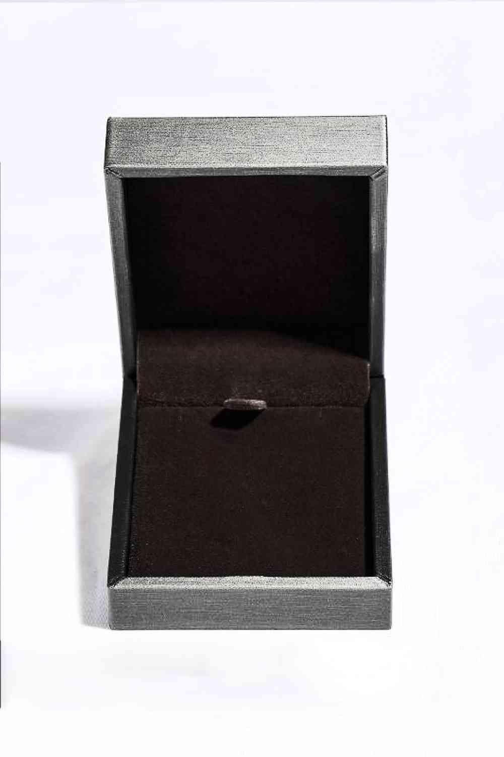 2 Carat Moissanite Teardrop Pendant 925 Sterling Silver Necklace