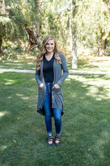High Low Cardigan Preorder Multiple Colors