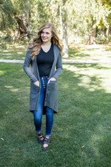 High Low Cardigan Preorder Multiple Colors