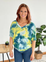 Carefree & Fabulous Waffle Knit Top